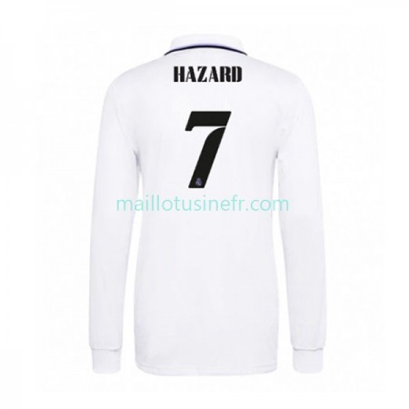 Maillot de Foot Real Madrid Eden Hazard 7 Domicile 2022-23 Manches Longues Maillot de Foot Real Madrid Eden Hazard 7 Domicile 2022-23 Manches Longues
